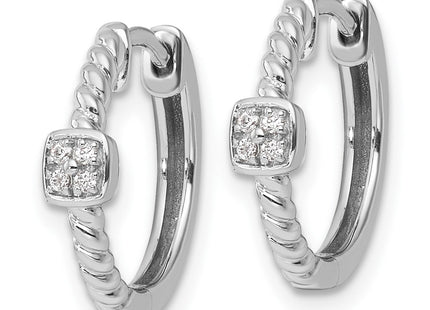 Sterling Silver Earrings Style QW505 - Classique Jewelry Inc.