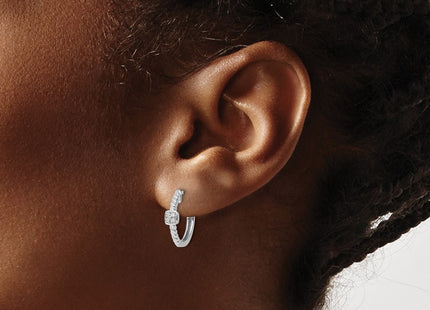 Sterling Silver Earrings Style QW505 - Classique Jewelry Inc.