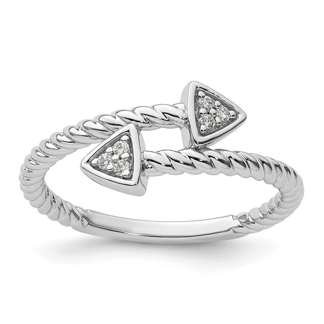 Sterling Silver Rings Style QW507 - Classique Jewelry Inc.