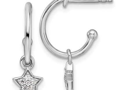 Sterling Silver Earrings Style QW509 - Classique Jewelry Inc.