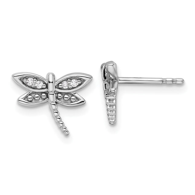 Sterling Silver Earrings Style QW519 - Classique Jewelry Inc.