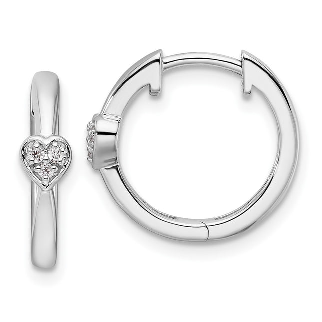Sterling Silver Earrings Style QW524 - Classique Jewelry Inc.