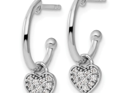 Sterling Silver Earrings Style QW525 - Classique Jewelry Inc.