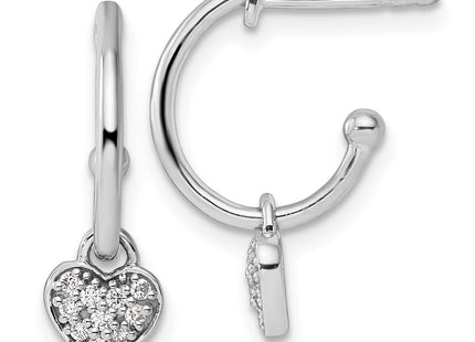 Sterling Silver Earrings Style QW525 - Classique Jewelry Inc.