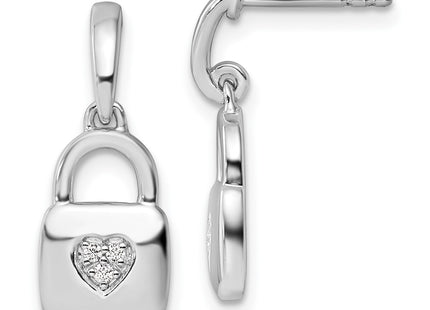Sterling Silver Earrings Style QW526 - Classique Jewelry Inc.