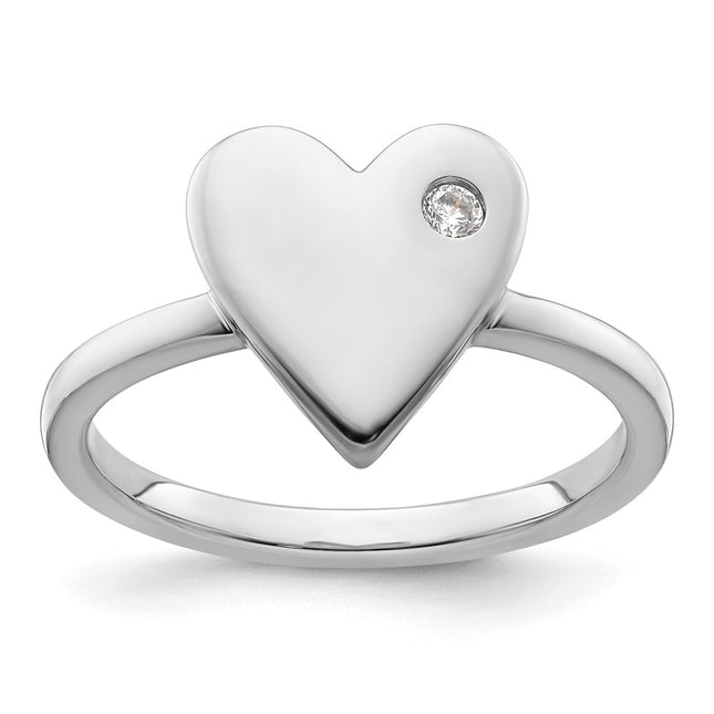 Sterling Silver Rings Style QW538 - Classique Jewelry Inc.