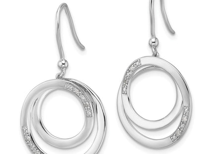 Sterling Silver Earrings Style QW553 - Classique Jewelry Inc.