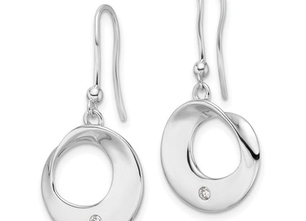 Sterling Silver Earrings Style QW555 - Classique Jewelry Inc.