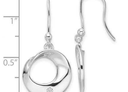 Sterling Silver Earrings Style QW555 - Classique Jewelry Inc.