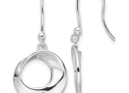 Sterling Silver Earrings Style QW555 - Classique Jewelry Inc.