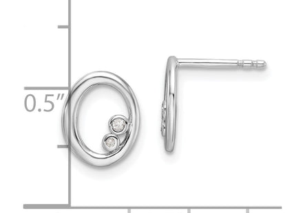 Sterling Silver Earrings Style QW561 - Classique Jewelry Inc.