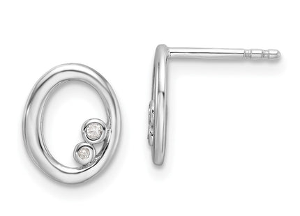 Sterling Silver Earrings Style QW561 - Classique Jewelry Inc.
