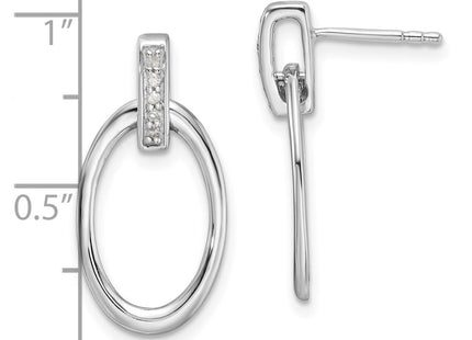 Sterling Silver Earrings Style QW563 - Classique Jewelry Inc.
