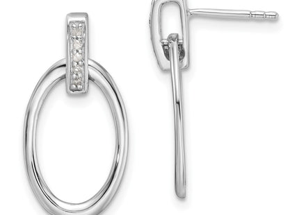 Sterling Silver Earrings Style QW563 - Classique Jewelry Inc.