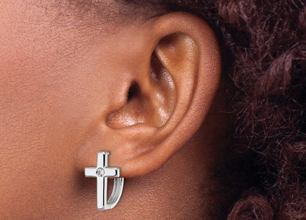 Sterling Silver Earrings Style QW579 - Classique Jewelry Inc.