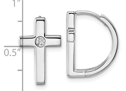 Sterling Silver Earrings Style QW579 - Classique Jewelry Inc.