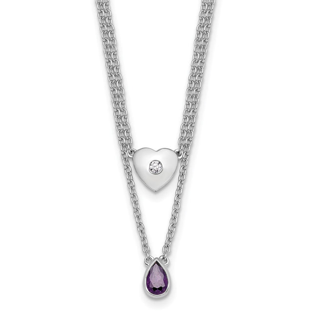 Sterling Silver Jewelry Style QW584AM - Classique Jewelry Inc.