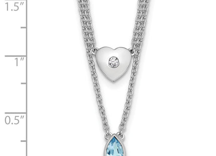 Sterling Silver Jewelry Style QW584BT - Classique Jewelry Inc.