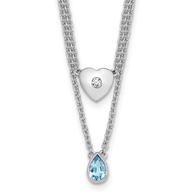 Sterling Silver Jewelry Style QW584BT - Classique Jewelry Inc.