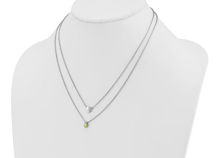 Sterling Silver Jewelry Style QW584PE - Classique Jewelry Inc.