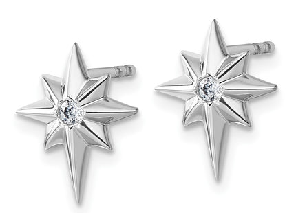 Sterling Silver Earrings Style QW587 - Classique Jewelry Inc.
