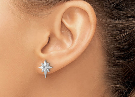 Sterling Silver Earrings Style QW587 - Classique Jewelry Inc.