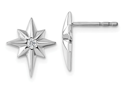 Sterling Silver Earrings Style QW587 - Classique Jewelry Inc.
