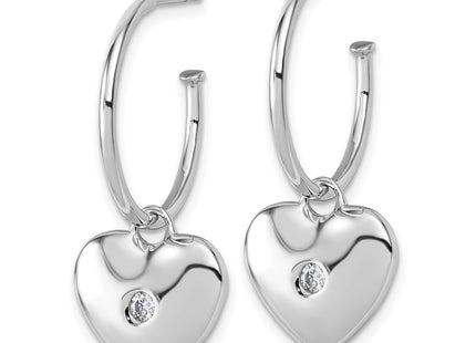 Sterling Silver Earrings Style QW589 - Classique Jewelry Inc.