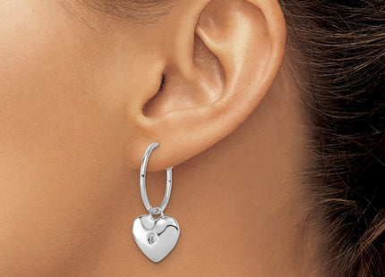 Sterling Silver Earrings Style QW589 - Classique Jewelry Inc.