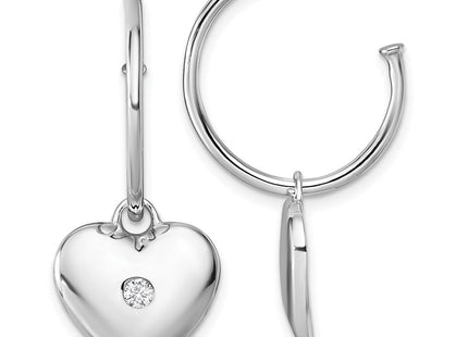 Sterling Silver Earrings Style QW589 - Classique Jewelry Inc.