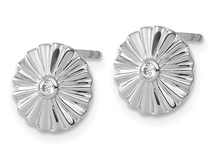 Sterling Silver Earrings Style QW592 - Classique Jewelry Inc.