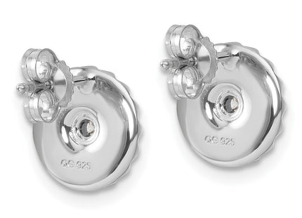 Sterling Silver Earrings Style QW592 - Classique Jewelry Inc.