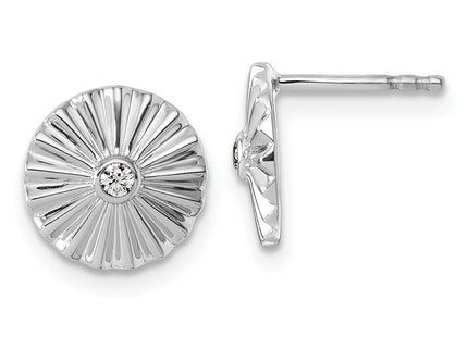 Sterling Silver Earrings Style QW592 - Classique Jewelry Inc.