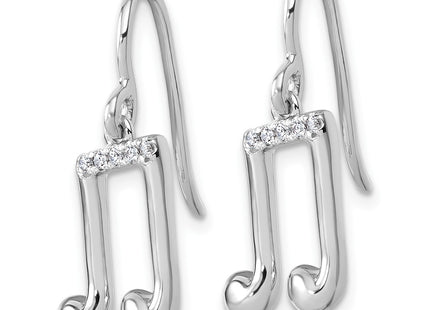 Sterling Silver Earrings Style QW593 - Classique Jewelry Inc.