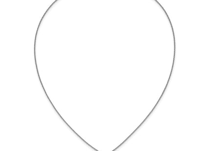 Sterling silver diamond necklace, further view