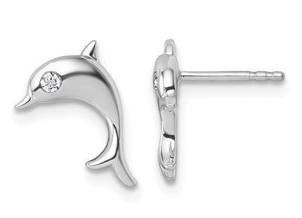 Sterling Silver Earrings Style QW597 - Classique Jewelry Inc.
