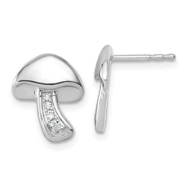 Sterling Silver Earrings Style QW598 - Classique Jewelry Inc.