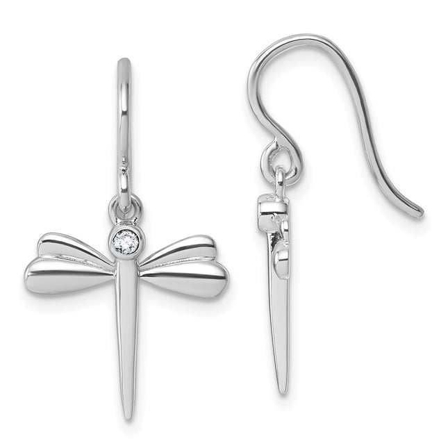 Sterling Silver Earrings Style QW599 - Classique Jewelry Inc.