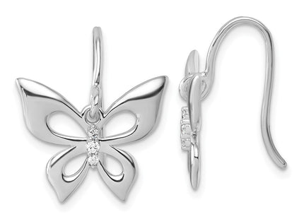 Sterling Silver Earrings Style QW601 - Classique Jewelry Inc.