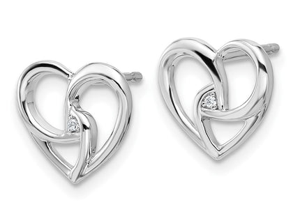Sterling Silver Earrings Style QW604 - Classique Jewelry Inc.