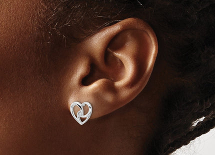 Sterling Silver Earrings Style QW604 - Classique Jewelry Inc.