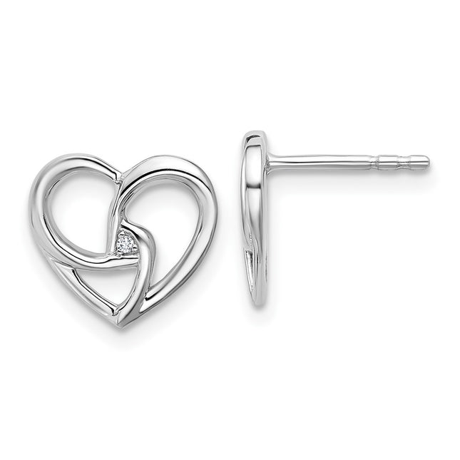 Sterling Silver Earrings Style QW604 - Classique Jewelry Inc.