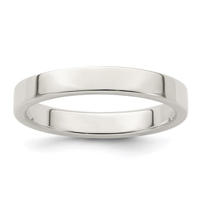 Sterling Silver Lightweight Flat Band