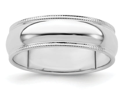 Sterling silver band, another view