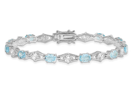 Sterling Silver Bracelets Style QX151BT - Classique Jewelry Inc.