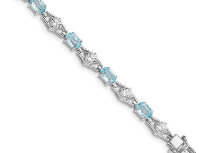 Sterling Silver Bracelets Style QX151BT - Classique Jewelry Inc.