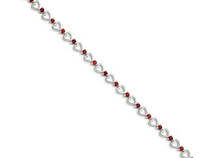 Sterling Silver Bracelets Style QX176GA - Classique Jewelry Inc.