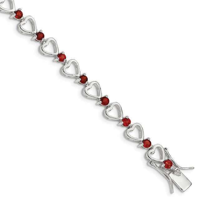 Sterling Silver Bracelets Style QX176GA - Classique Jewelry Inc.