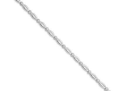 Sterling Silver Bracelets Style QX284CZ - Classique Jewelry Inc.