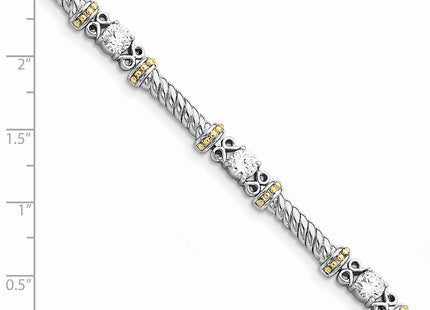 Sterling Silver Bracelets Style QX362CZ - Classique Jewelry Inc.